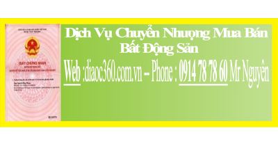 Dịch Vụ Mua Bán Chuyển Nhượng Bất Động Sản Quận Tân Phú