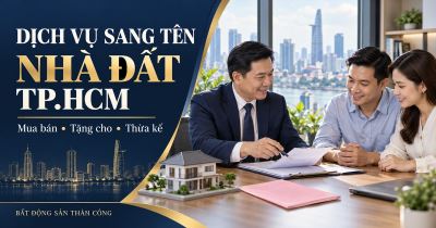 Dịch vụ sang tên nhà đất TP.HCM